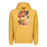 Mustard manny pacman pacquiao philipino boxer Premium Hoodie - artisFamous
