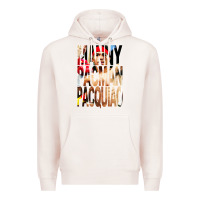 Pale Pink manny pacman pacquiao philipino boxer Premium Hoodie - artisFamous
