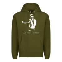 Army Green marco mengoni l essenziale Premium Hoodie - artisFamous