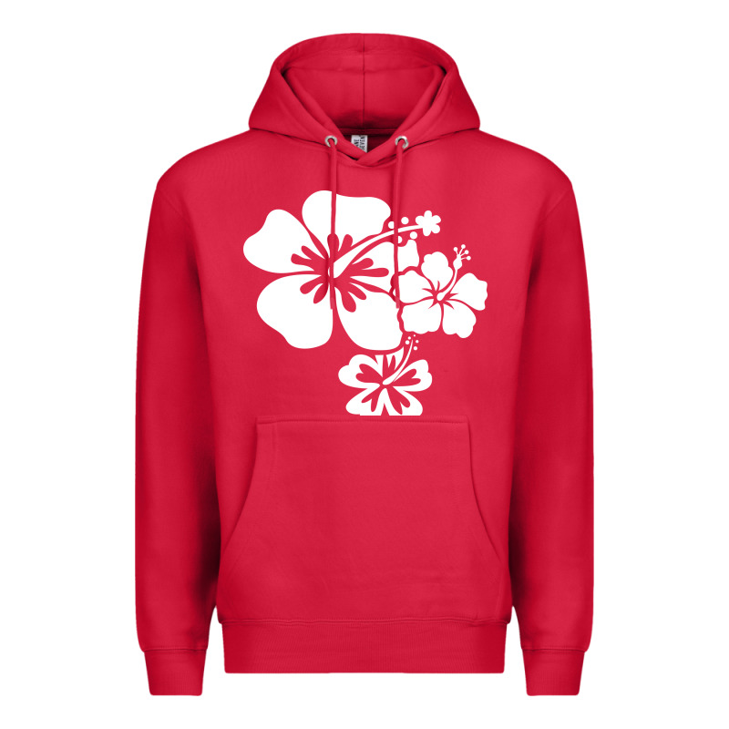 Hawaiian Flower Premium Hoodie by artisFamous | Teevron