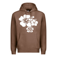 Chestnut hawaiian flower Premium Hoodie - artisFamous
