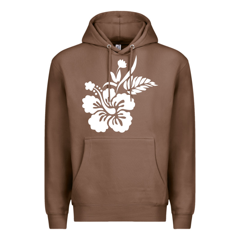 Hawaiian Flower Premium Hoodie by artisFamous | Teevron