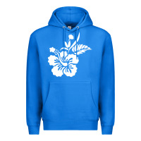 True Royal hawaiian flower Premium Hoodie - artisFamous