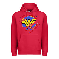 Cardinal tear off wonder woman shield Premium Hoodie - artisFamous