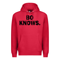 Cardinal bo knows (black text) Premium Hoodie - artisFamous