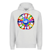Dove Grey wheel fortune Premium Hoodie - artisFamous