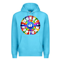 Ocean Blue wheel fortune Premium Hoodie - artisFamous