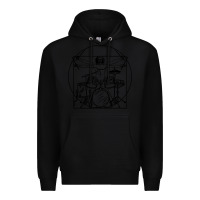 Black drums gift Premium Hoodie - artisFamous