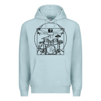Blue Mist drums gift Premium Hoodie - artisFamous