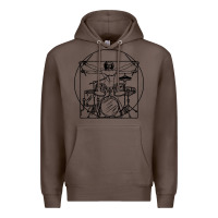 Coffee drums gift Premium Hoodie - artisFamous