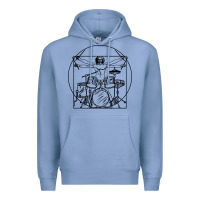 Colony Blue drums gift Premium Hoodie - artisFamous