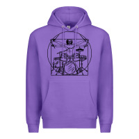 Purple drums gift Premium Hoodie - artisFamous