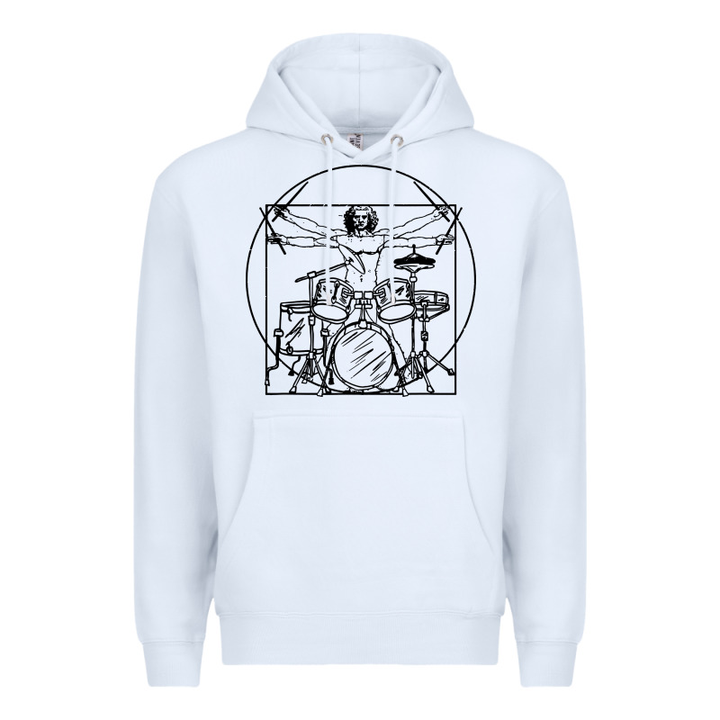 Drums Gift Premium Hoodie by artisFamous | Teevron