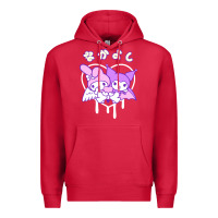 Cardinal melody and kuromi heart Premium Hoodie - artisFamous