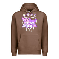 Chestnut melody and kuromi heart Premium Hoodie - artisFamous