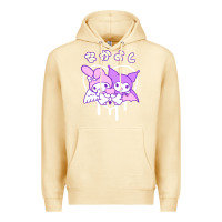 Pina Colada melody and kuromi heart Premium Hoodie - artisFamous