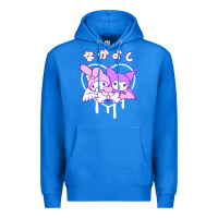 Melody And Kuromi Heart Premium Hoodie | Teevron