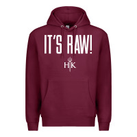 Burgundy official hell's kitchen it's raw Premium Hoodie - artisFamous