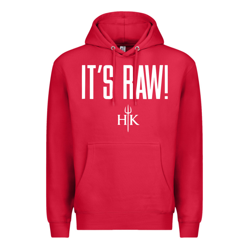Official Hell's Kitchen It's Raw Premium Hoodie by artisFamous | Teevron