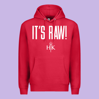 Official Hell's Kitchen It's Raw Premium Hoodie Designed By Artisfamous
