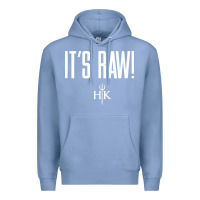 Colony Blue official hell's kitchen it's raw Premium Hoodie - artisFamous