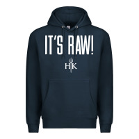 Navy official hell's kitchen it's raw Premium Hoodie - artisFamous