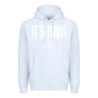 White official hell's kitchen it's raw Premium Hoodie - artisFamous