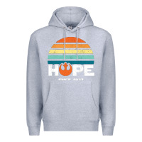 Heather Grey hope since 1977 Premium Hoodie - artisFamous