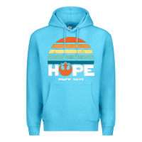 Ocean Blue hope since 1977 Premium Hoodie - artisFamous