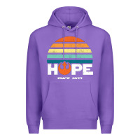 Purple hope since 1977 Premium Hoodie - artisFamous