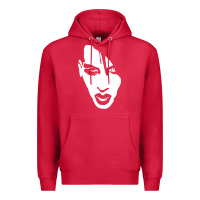 Cardinal marilyn manson face Premium Hoodie - artisFamous