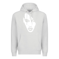 Dove Grey marilyn manson face Premium Hoodie - artisFamous