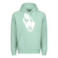 Seafoam marilyn manson face Premium Hoodie - artisFamous
