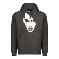 Smoke marilyn manson face Premium Hoodie - artisFamous
