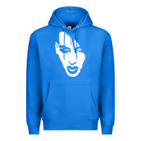 True Royal marilyn manson face Premium Hoodie - artisFamous