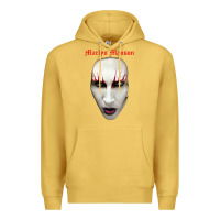 Antique Gold marilyn manson Premium Hoodie - artisFamous