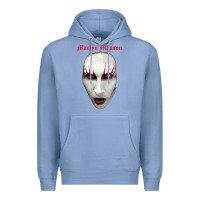 Colony Blue marilyn manson Premium Hoodie - artisFamous