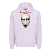 Lilac marilyn manson Premium Hoodie - artisFamous