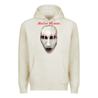 Oatmeal Heather marilyn manson Premium Hoodie - artisFamous