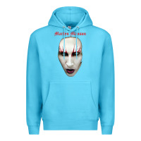 Ocean Blue marilyn manson Premium Hoodie - artisFamous