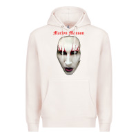 Pale Pink marilyn manson Premium Hoodie - artisFamous