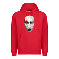 Red marilyn manson Premium Hoodie - artisFamous