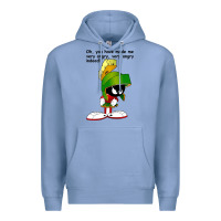 Colony Blue marvin the martian looney toons Premium Hoodie - artisFamous