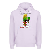 Lilac marvin the martian looney toons Premium Hoodie - artisFamous