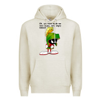 Oatmeal Heather marvin the martian looney toons Premium Hoodie - artisFamous