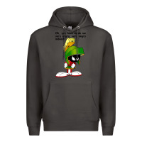 Smoke marvin the martian looney toons Premium Hoodie - artisFamous