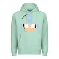 Seafoam mega man retro video game face Premium Hoodie - artisFamous