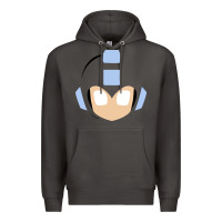 Smoke mega man retro video game face Premium Hoodie - artisFamous