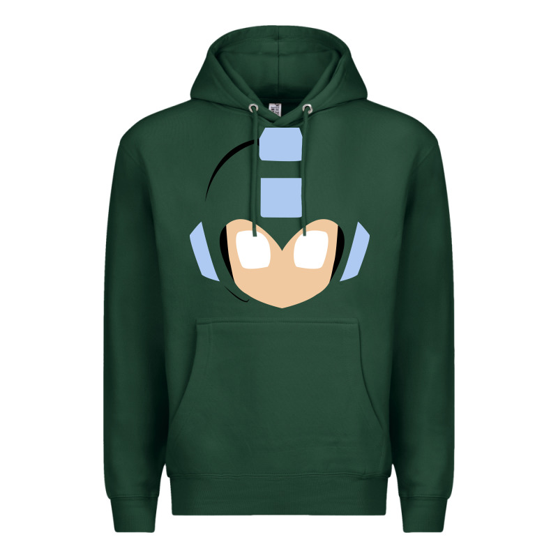Mega Man Retro Video Game Face Premium Hoodie by artisFamous | Teevron