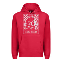 Cardinal cosmonaut – retro soviet space race Premium Hoodie - artisFamous